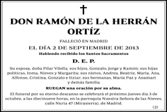 Ramón de la Herrán Ortíz